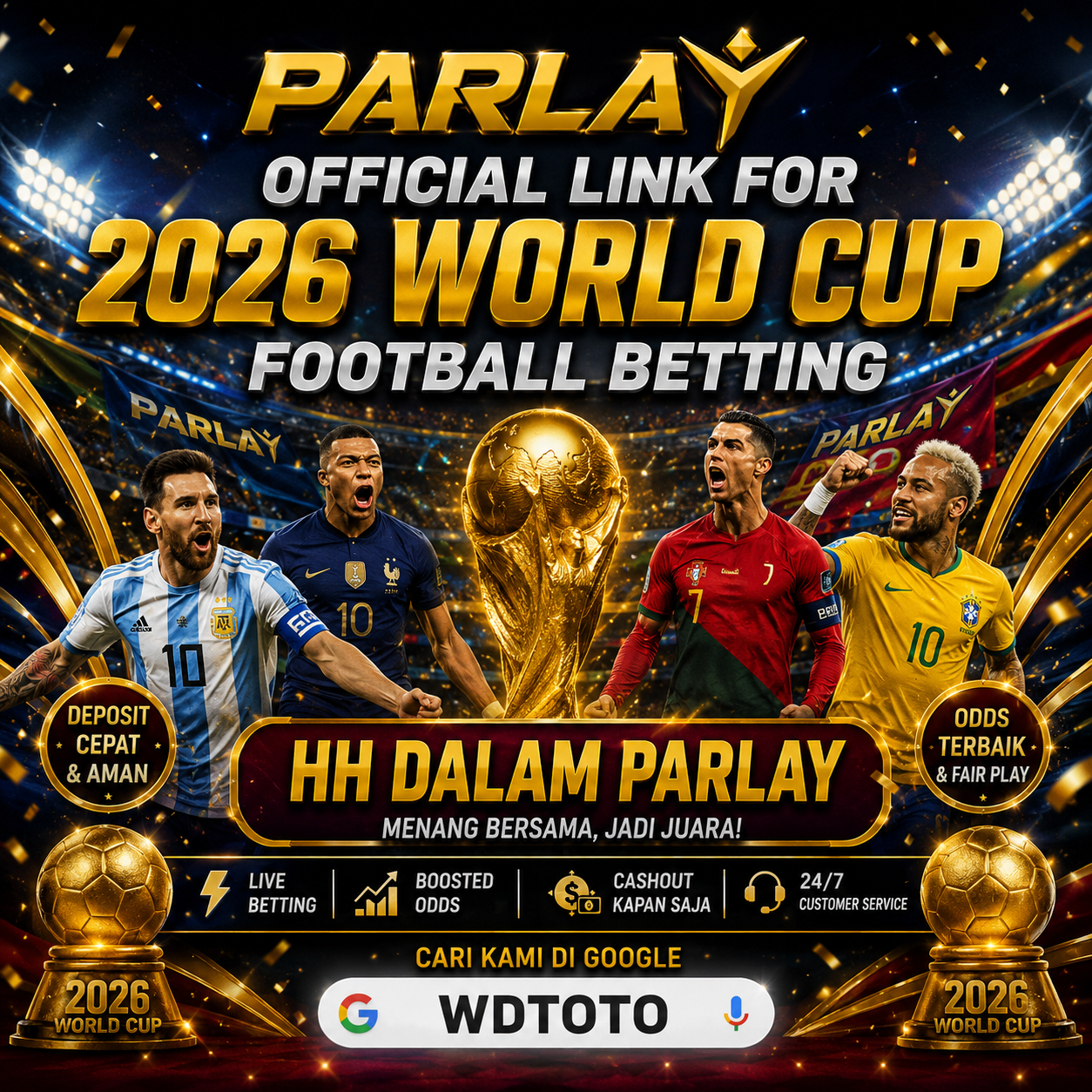 PARLAY HH DALAM PARLAY Official Slot777 Link for 2026 World Cup Football Betting
