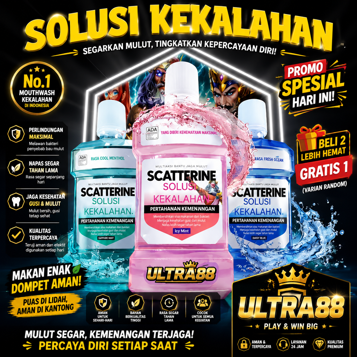 ULTRA88 - Mengubah Kekalahan Berulang Menjadi Kemenangan Abadi Scatterine