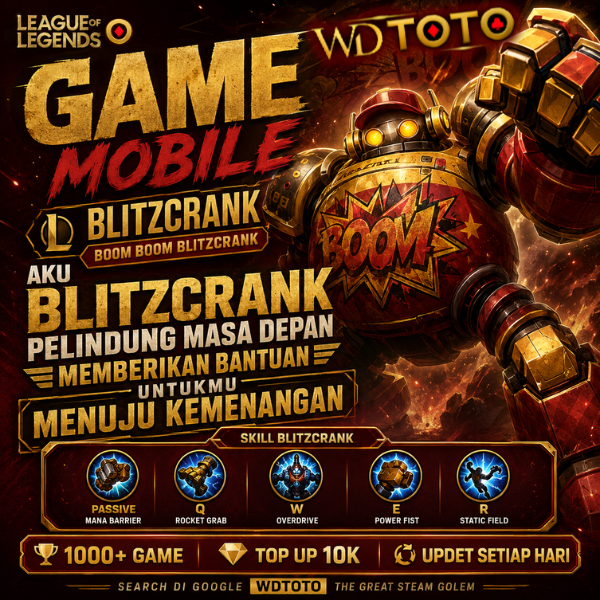 Promo dan penawaran terbaru WDTOTO platform game online terpercaya