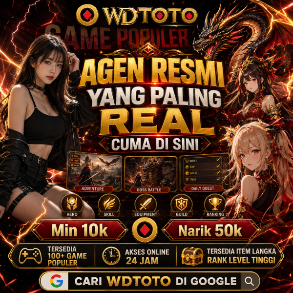 WDTOTO | AGEN GAME RESMI YANG PALING REAL CUMA ADA DI WDTOTO.