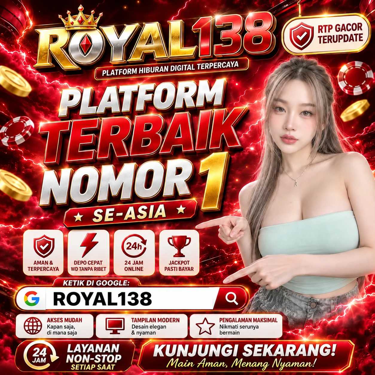 ROYAL138 Promo Game - Platform Terbaik Dengan Bonus Kekinian